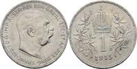 Österreich Ungarn 1 Krone Franz Joseph,1848-1916. -
