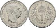 Österreich Ungarn 1 Krone Franz Joseph, 1848-1916. -