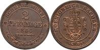 Sachsen 2 Pfennig Johann, 1854-1873 -