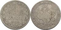 Polen Russland 3/4 Rubel = 5 Zloty -