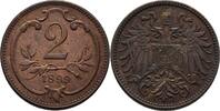 Österreich Ungarn 2 Heller Franz Joseph I., 1848-1916 -