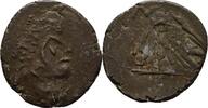 RÖMISCHE KAISERZEIT Völkerwanderung barbarisierter Follis -