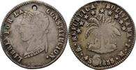 Bolivien Potosi 4 Soles -