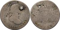 Spanien Bolivien Potosi 1/2 Real Ferdinand VII. -