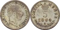 Österreich 5 Kreuzer Franz Joseph I., 1848-1916 -