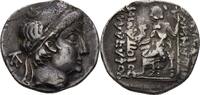 Seleukiden Drachme Demetrios II. Nikator -