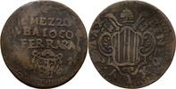 Vatikan 1/2 Baiocco Ferrara Benedikt XIV. 1740-1758. -