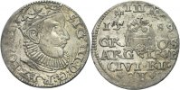 Polen Riga Dreigröscher Sigismund III., 1587 - 1632 -