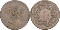 Türkei 40 Para 1255/20 Abdul Mejid s-ss 9,00 EUR prix TTC + 7,00 EUR frais d'envoi