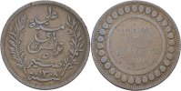 Tunesien 5 Centimes 1891 A s-ss 5,00 EUR prix TTC + 7,00 EUR frais d'envoi