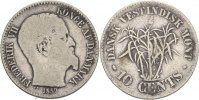 Dänisch Westindien 10 Cents Frederik VII. -