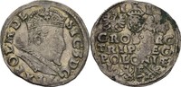 Polen Lublin Dreigröscher Trojak Sigismund III., 1587-1632 -