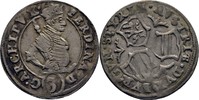 RDR Steiermark Graz 3 Kreuzer o.J. Ferdinand II. 1592-1618 -