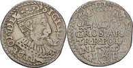 Polen Olkusz Dreigröscher Trojak Sigismund III., 1587-1632 -