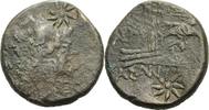 Bosporus Pantikapaion Ae Obol mit Gegenstempel Unter Asander als Archon, 47 - 43. -