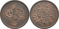 Ägypten 1/40 Qirsh 1293/10 Abdul Hamid II., 1876-1909 prägefrisch 25,00 EUR prix TTC + 7,00 EUR frais d'envoi