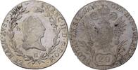 RDR Böhmen Prag 20 Kreuzer Franz II. / I., 1792-1835. -