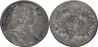 Bayern München 6 Kreuzer (Vikaria) Karl VII. 1742-1745. -