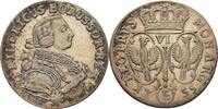 Preussen Königsberg 6 Gröscher Friedrich II., 1740-1786 -