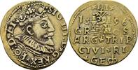 Lettland Polen Riga Dreigröscher Sigismund III., 1587-1632 -