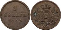 Bayern München 1 Heller Maximilian II. Joseph 1848-1864 -