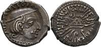 Indien western Satrap Drachme Damajadasri II (232-234 CE/154-156 SE) -