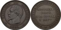 Frankreich 10 Centimes Napoleon III., 1852 - 1870 -