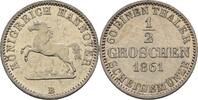 Hannover 1/2 Groschen Georg V. 1851-1866 -