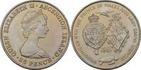 Ascension Island 25 Pence Elizabeth II., -