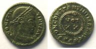 Monnaies de l'empire romain Centenionalis ou Nummus Constantin I (306-337) Centenionalis ou Nummus R/ D N CONSTANTINI MAX AVG VOT XX (Arles, 2° officine 322-324) TTB+ -