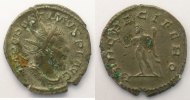 Monnaies de l'empire romain Antoninian Postume (260-269) Antoninien R/ HERC PACIFERO (Cologne 260-265) TTB -