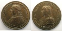 Monnaies lorraines bronze Médailles Ferd. de Saint Urbain série des Ducs de Lorraine Mathieu I bronze 46 mm TTB -