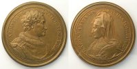 Monnaies lorraines bronze Médailles Ferd. de Saint Urbain série des Ducs de Lorraine Charles II bronze 47 mm TTB+ -