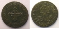 Monnaies du monde Italie Savoie Demi-Soldo Victor Amédée III (1773-1796) 1781 (Turin) TTB -