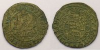 Monnaies allemandes 4 Pfennig Archevêché de Trèves Charles-Caspard du Leyen (1652-1676) 4 Pfennig 1672 TTB -