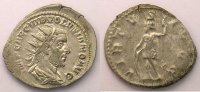 Monnaies de l'empire romain Antoninian Volusien (251-253) Antoninien R/ VIRTVS AVGG (Rome 252-253) TTB/TTB+ -