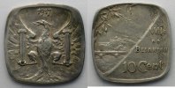 Monnaies et jetons de nécessité BESANCON (25) Ville de Besançon Elie 10.8 10 c 1917 (Essai) Ag, 4a 22mm TTB+ -