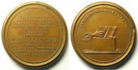 Monnaies lorraines bronze Médailles Ferd. de Saint Urbain série des Ducs de Lorraine Adalbert bronze 47,5 mm TTB+/SUP -