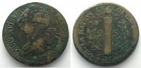 Monnaies de la révolution française 2 Sols G.24 2 Sols Français 1792 BB (Strasbourg) TB+ -