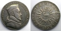 Monnaies lorraines Famille Ducale de Lorraine Charles de Lorraine, archevêque de Reims Médaille en argent 39mm frappe postérieure avant 1832 SUP/FDC -