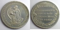 Monnaies du monde Suisse Canton de Berne Médaille en argent 1734 TTB+/SUP -