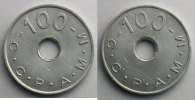 Monnaies et jetons de nécessité PARIS (75) C.C.P.A.M.M. Elie C595.2 100 (F) Al, Rtr 23mm SUP -