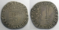 Monnaies lorraines Double gros de trois gros Duché de Lorraine Antoine (1508-1544) Double gros de trois gros Nancy TB+/TTB -