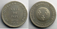 Monnaies françaises 1793-1959 2 Francs 2 Francs G.508 François I empereur d'Autriche 1814 argent SUP/FDC -