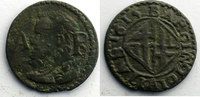 Monnaies du monde Espagne Philippe III (1598-1621) Ardit BARCELONE 1615 TB+ -