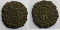 Monnaies du monde Denier Espagne Philippe III (1598-1621) Denier BANYOLES TB -