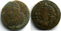 Monnaies de la révolution française 2 Sols G.25 2 Sols François 1792 AA (Metz) TTB -