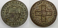 Monnaies du monde 1 Batzen Suisse Canton de Vaud 1 Batzen 1831 TTB+/SUP -