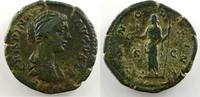 Monnaies de l'empire romain As Crispine (femme de Commode) As As (Rome 180-182) TB+ -