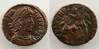 Monnaies de l'empire romain Maiorina Constance II (324-361) Maiorina de bronze réduit R/ FEL TEMP REPARATIO (Sirmium, 2° officine 356-358) TTB+/SUP -